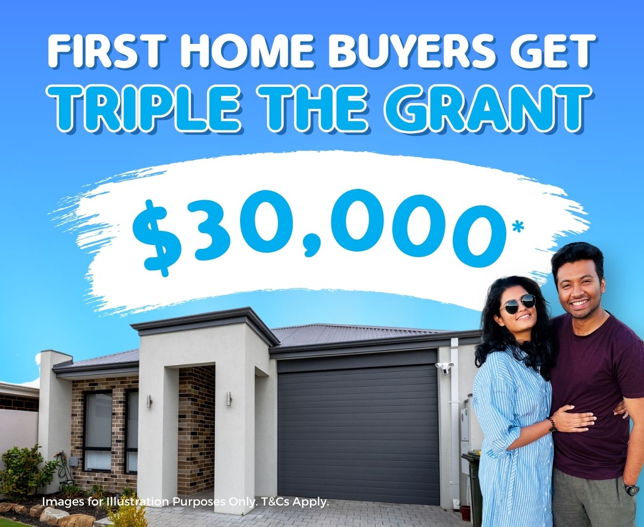 Triple the grant